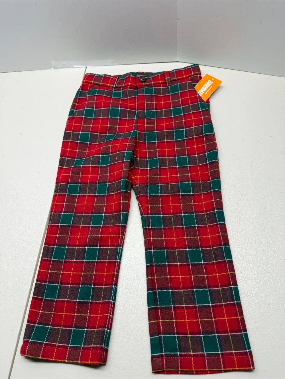 Gymboree festive plaid